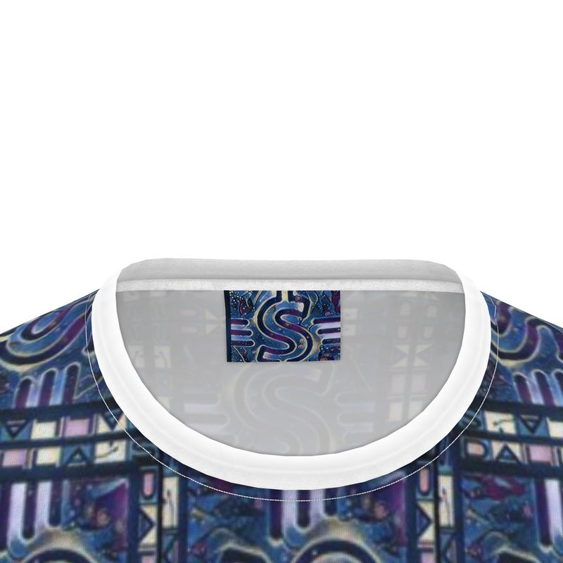 Cut And Sew All Over Print T Shirt ( DallaSBranded )