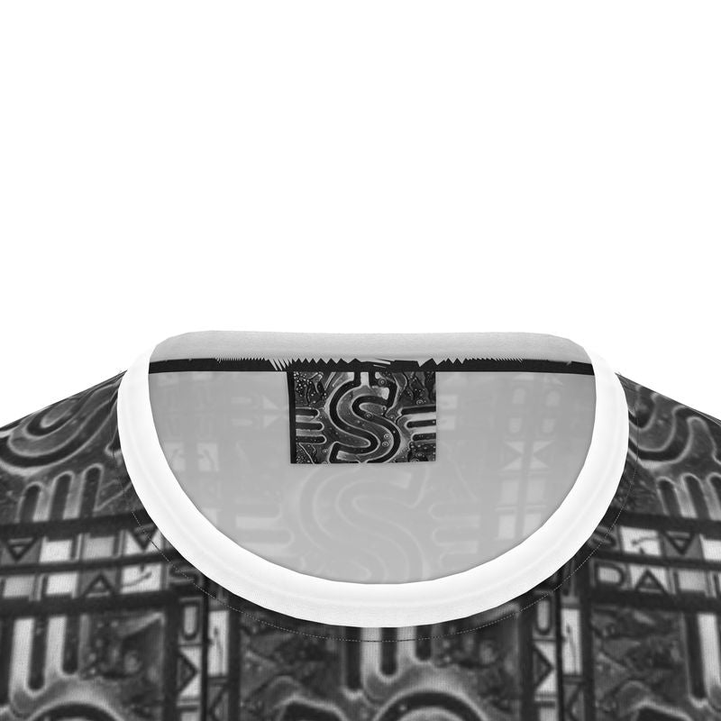 Cut and Sew all over Print T Shirt DallaSBranded