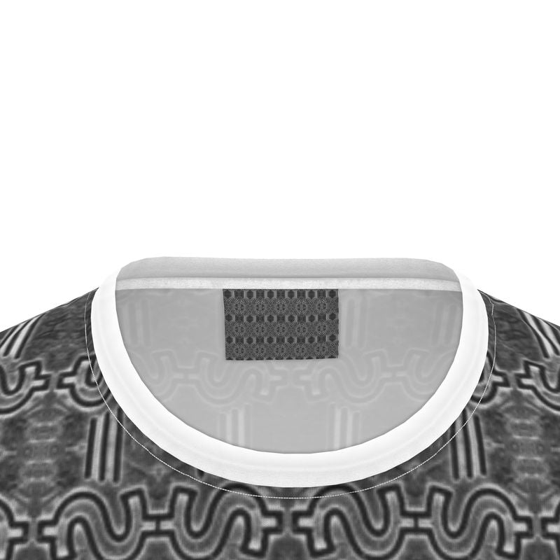 Cut And Sew All Over Print T Shirt